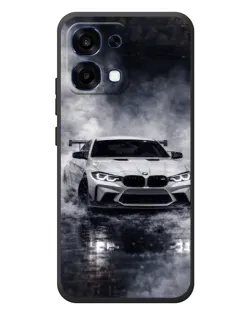 Чехол для OPPO A6 Pro с картинкой «BMW сквозь туман»