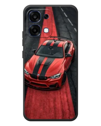 Чехол для OPPO A6 Pro с картинкой «BMW на красной дорожке» Чехол для OPPO A6 Pro с картинкой «BMW на красной дорожке»