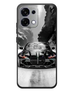 Чехол для OPPO A6 Pro с картинкой «BMW — акварельный дрифт»