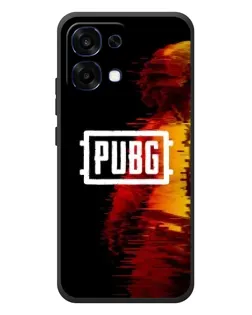 Чохол для OPPO A6 Pro з картинкою «Яскравий логотип PUBG»