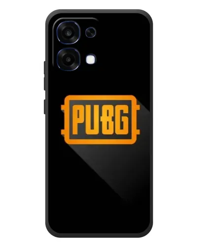 Чохол для OPPO A6 Pro з картинкою «PUBG — рамка лого»