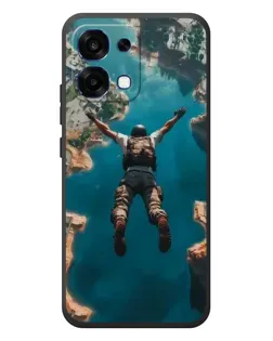 Чохол для OPPO A6 Pro з картинкою «PUBG — вільне падіння»
