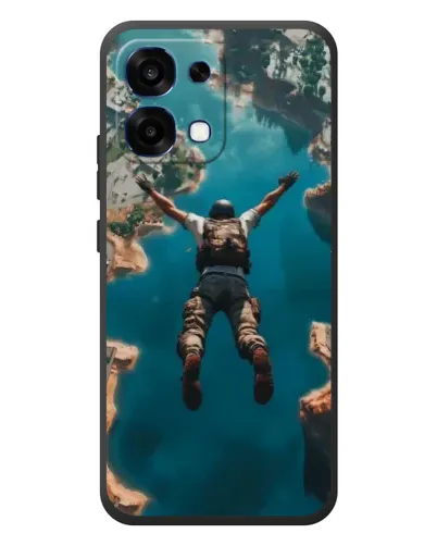Чохол для OPPO A6 Pro з картинкою «PUBG — вільне падіння»