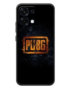 Чохол для OPPO A6 Pro з картинкою «PUBG — золотий логотип»