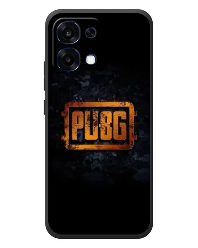 Чохол для OPPO A6 Pro з картинкою «PUBG — золотий логотип»