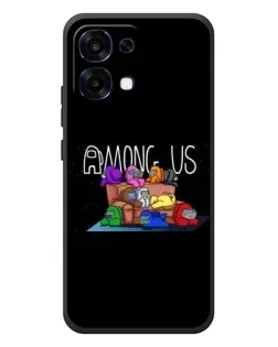 Чохол для OPPO A6 Pro з картинкою «Логотип Among Us»