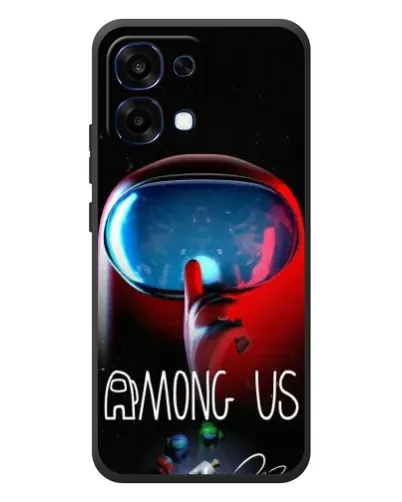 Чохол для OPPO A6 Pro з картинкою «Червоний імпостер — макро» Чохол для OPPO A6 Pro з картинкою «Червоний імпостер — макро»