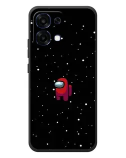 Чохол для OPPO A6 Pro з картинкою «Червоний Among Us»