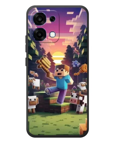 Чохол для OPPO A6 Pro з картинкою «Стів на фермі»