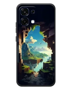 Чохол для OPPO A6 Pro з картинкою «Вид з печери»