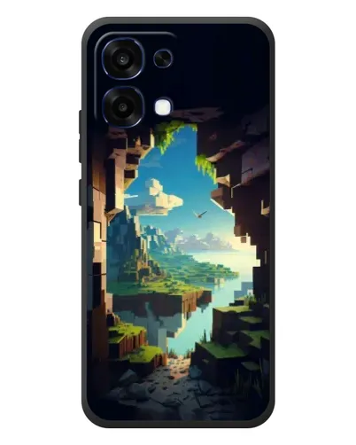 Чохол для OPPO A6 Pro з картинкою «Вид з печери»