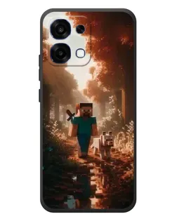 Чохол для OPPO A6 Pro з картинкою «Стів у лісі»