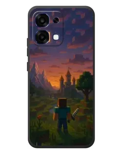 Чохол для OPPO A6 Pro з картинкою «Стів біля вежі»