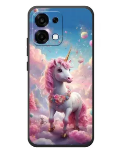 Чохол для OPPO A6 Pro з картинкою «Єдиноріг серед хмар»