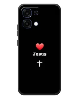 Чохол для OPPO A6 Pro з картинкою «Серце - Jesus»