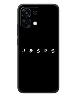 Чехол для OPPO A6 Pro с картинкой «Точки веры J.E.S.U.S.»