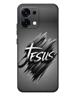 Чехол для OPPO A6 Pro с картинкой «Надпись Jesus Graffiti»