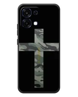 Чехол для OPPO A6 Pro с картинкой «Милитари Крест»
