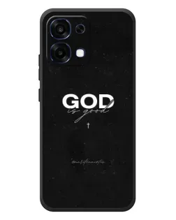 Чехол для OPPO A6 Pro с картинкой «GOD — Бог над всем»