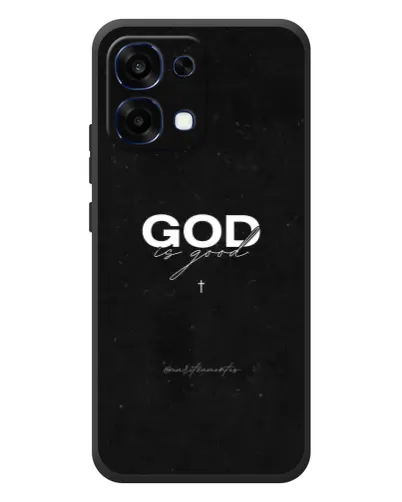 Чехол для OPPO A6 Pro с картинкой «GOD — Бог над всем»