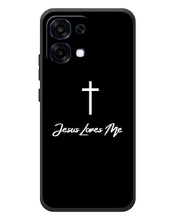 Чехол для OPPO A6 Pro с картинкой «Иисус любит тебя»