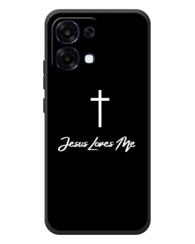 Чехол для OPPO A6 Pro с картинкой «Иисус любит тебя»