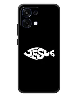 Чехол для OPPO A6 Pro с картинкой «Рыба Jesus»