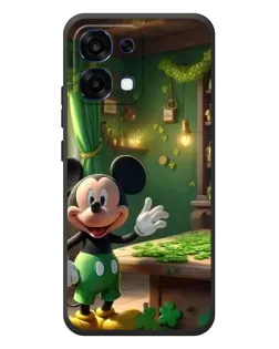 Чехол для OPPO A6 Pro с картинкой «Микки в мастерской»