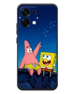 Чохол для OPPO A6 Pro з картинкою «Губка Боб та Патрік вночі» Чохол для OPPO A6 Pro з картинкою «Губка Боб та Патрік вночі»