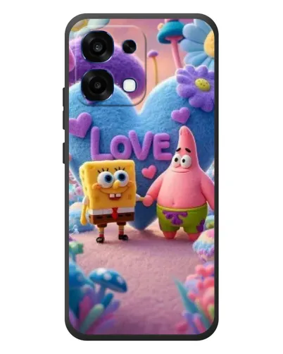 Чохол для OPPO A6 Pro з картинкою «Губка Боб Патрік»