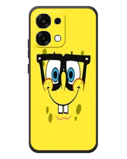 Чехол для OPPO A6 Pro с картинкой «Минималистичный Спанч Боб»