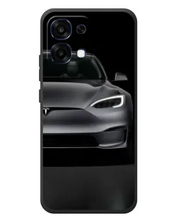 Чохол для OPPO A6 Pro з картинкою «Tesla Model S Look»