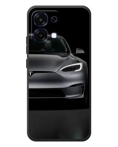 Чехол для OPPO A6 Pro с картинкой «Tesla Model S Look»