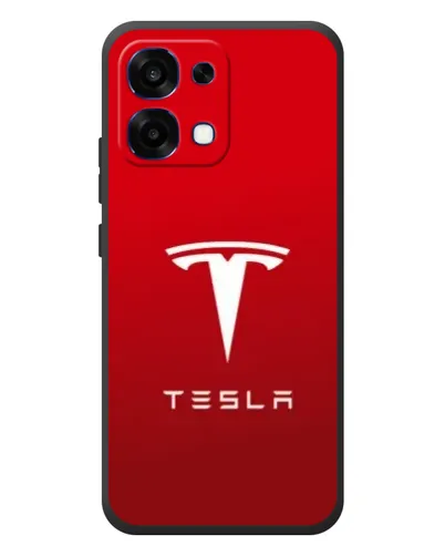 Чехол для OPPO A6 Pro с картинкой «Tesla Red Classic»