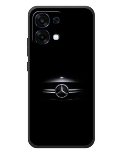 Чехол для OPPO A6 Pro с картинкой «Mercedes — абстрактные линии»
