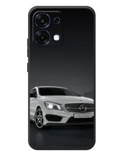 Чехол для OPPO A6 Pro с картинкой «Mercedes AMG GT Silver»