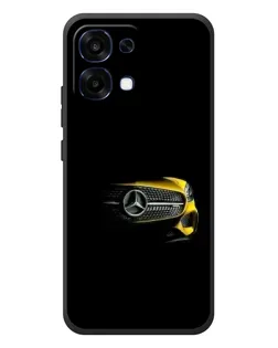 Чехол для OPPO A6 Pro с картинкой «Mercedes — ретро стиль»