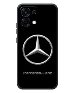 Чехол для OPPO A6 Pro с картинкой «Mercedes Silver Logo»