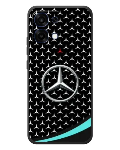 Чехол для OPPO A6 Pro с картинкой «Mercedes — бирюзовый акцент» Чехол для OPPO A6 Pro с картинкой «Mercedes — бирюзовый акцент»