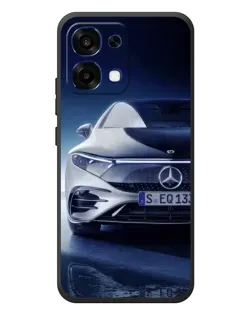 Чехол для OPPO A6 Pro с картинкой «Mercedes EQ — будущее»