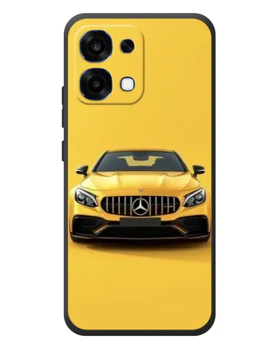 Чехол для OPPO A6 Pro с картинкой «Желтый Mercedes GT» Чехол для OPPO A6 Pro с картинкой «Желтый Mercedes GT»