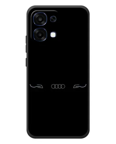 Чохол для OPPO A6 Pro з картинкою «Audi — світловий підпис»