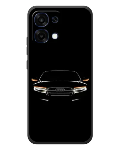 Чохол для OPPO A6 Pro з картинкою «Audi — нічний контур»