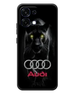 Чохол для OPPO A6 Pro з картинкою «Пантера та Audi»