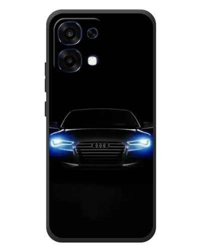 Чохол для OPPO A6 Pro з картинкою «Audi в неоні»