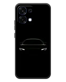 Чохол для OPPO A6 Pro з картинкою «Погляд Audi у темряві»
