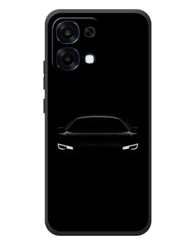 Чохол для OPPO A6 Pro з картинкою «Погляд Audi у темряві»