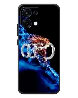 Чохол для OPPO A6 Pro з картинкою «Енергія лого Audi»