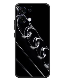 Чохол для OPPO A6 Pro з картинкою «Audi — абстрактні кільця»