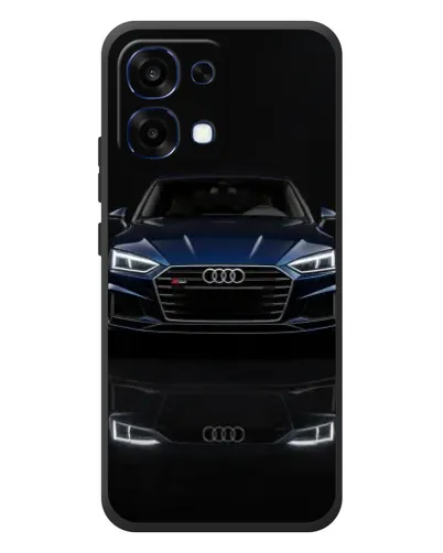 Чохол для OPPO A6 Pro з картинкою «Audi — нічне відображення»